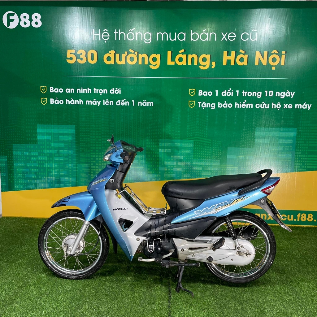 Bán xe Wave Alpha trắng 2015  chodocucom